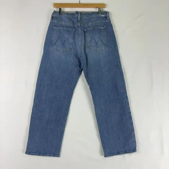 MOTHER The Ditcher Zip Crop Jeans - Picture 4 of 5